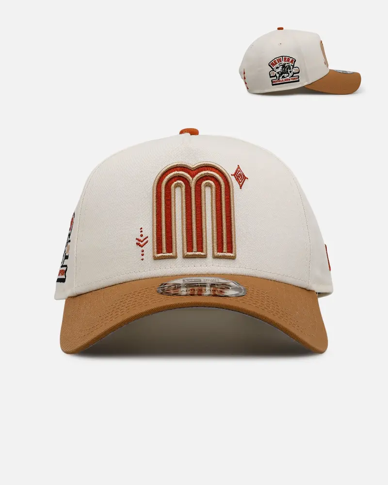 New Era Mexico National Baseball Team 'Sunset Trails' 9Forty A-Frame Snapback Rust 1