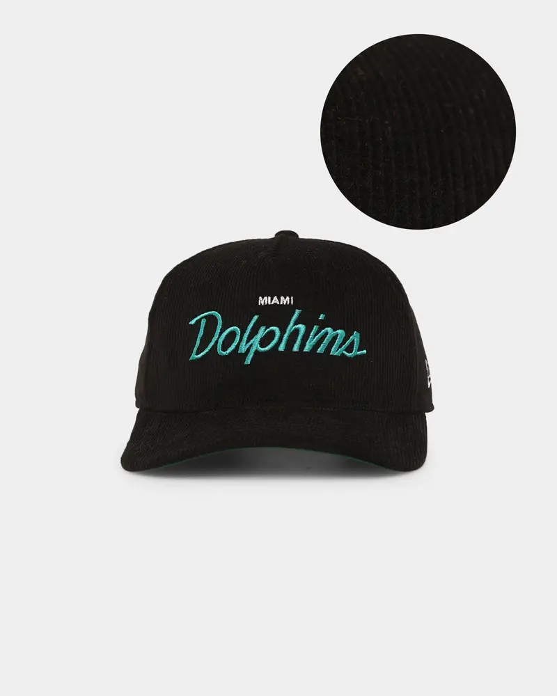 New Era Miami Dolphins 'Og Team Script' Golfer Snapback Original Team Colours 1