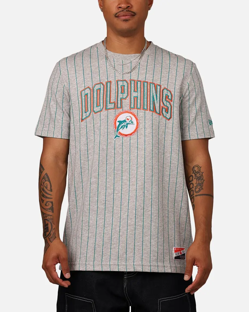 New Era Miami Dolphins T-Shirt Grey 1