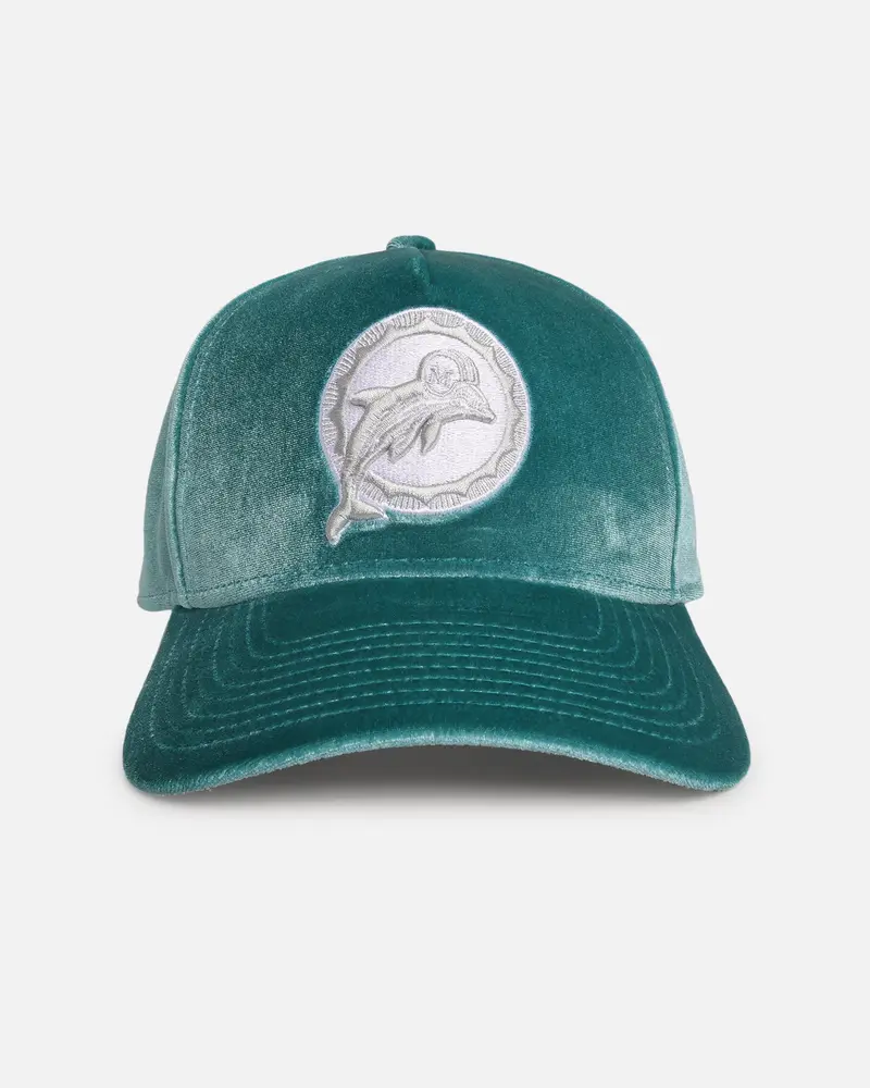 New Era Miami Dolphins 'Velvet Dreams 2.0' 9Forty A-Frame Snapback Pine Green 1