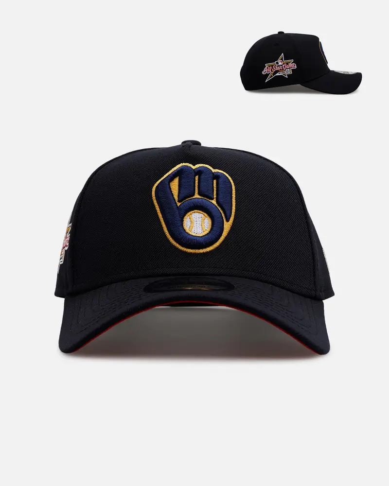 New Era Milwaukee Brewers 'Mlb All Star Game 2025' 9Forty A-Frame Snapback Navy 1