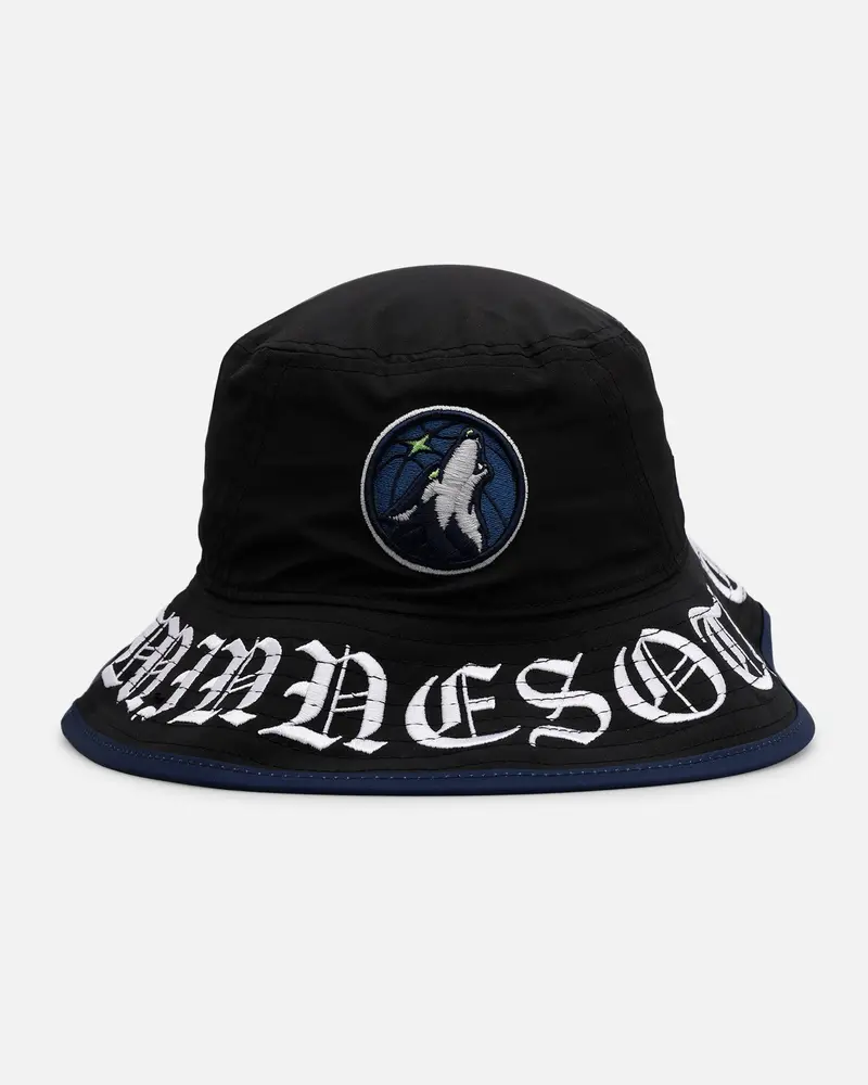 New Era Minnesota Timberwolves 'Summer League' Bucket Hat Black 1