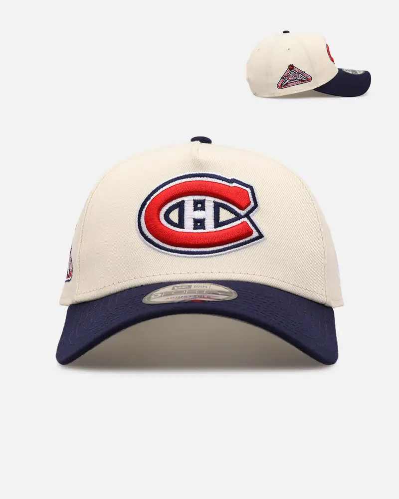New Era Montreal Canadiens 'Team Color Visor' 9Forty A-Frame Snapback Chrome/Official Team Color 1