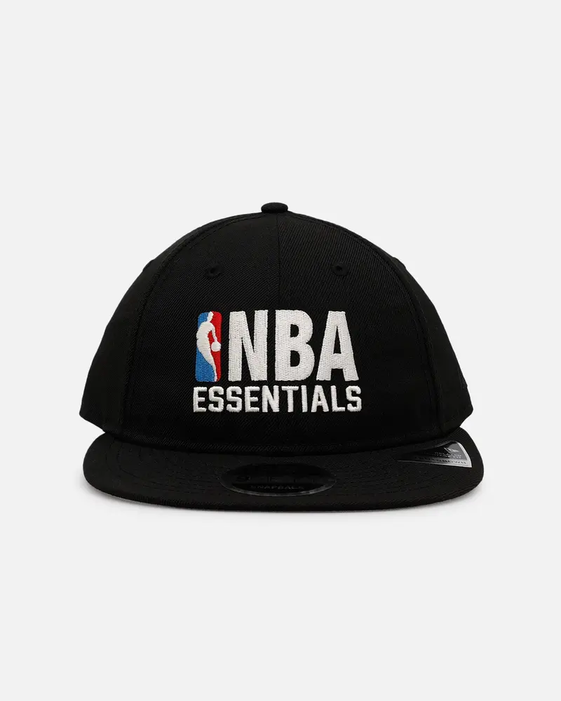 New Era Nba Logo 'Fear Of God X Nba' 9Fifty Retro Crown Snapback Black 1