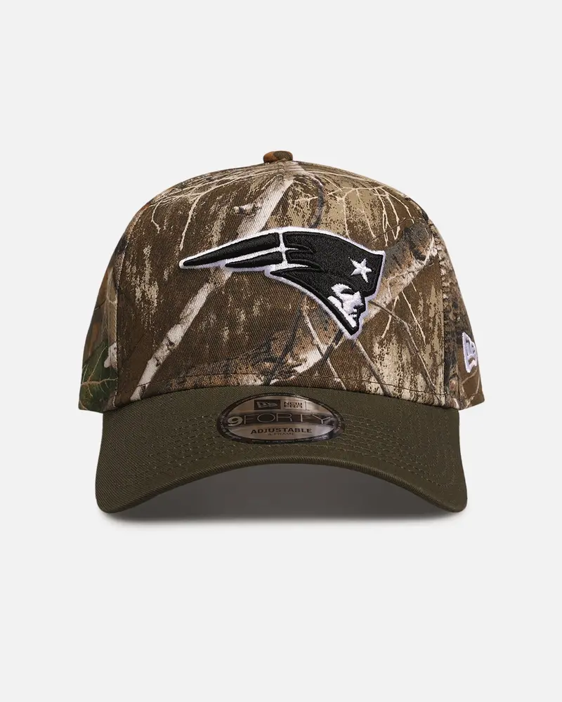 New Era New England Patriots 'Nfl Season Kick Off' 9Forty A-Frame Snapback Realtree/Olive 1