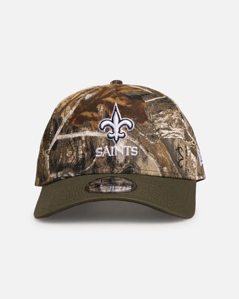New Era New Orleans Saints 'Nfl Season Kick Off' 9Forty A-Frame Snapback Realtree/Olive 1