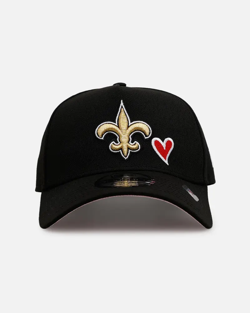 New Era New Orleans Saints 'Team Color Hearts' 9Forty A-Frame Snapback Official Team Color 1