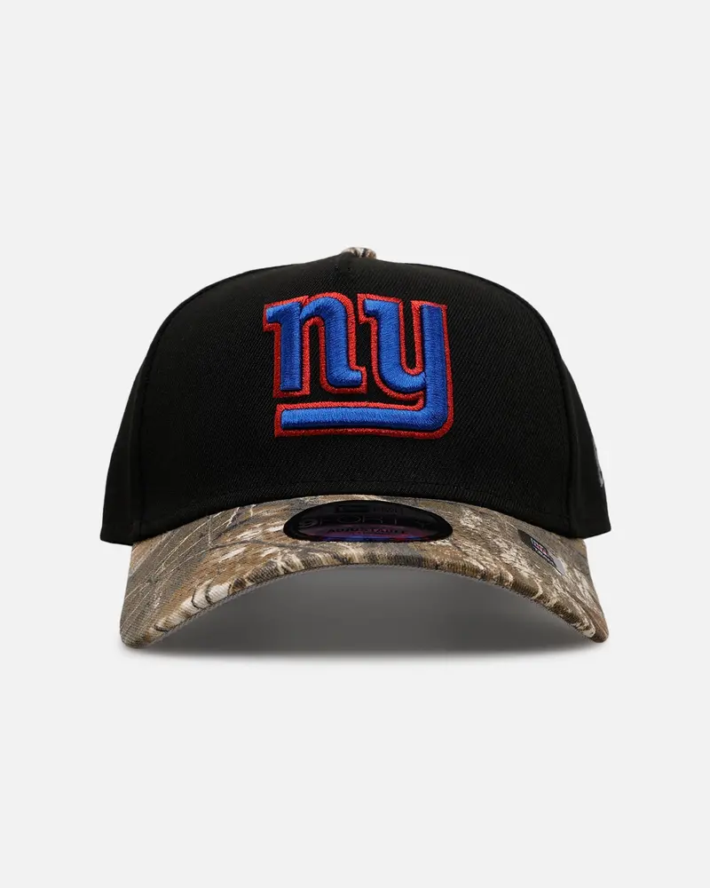 New Era New York Giants 'Black Crown Realtree Visor' 9Forty A-Frame Snapback Realtree Edge/Black 1