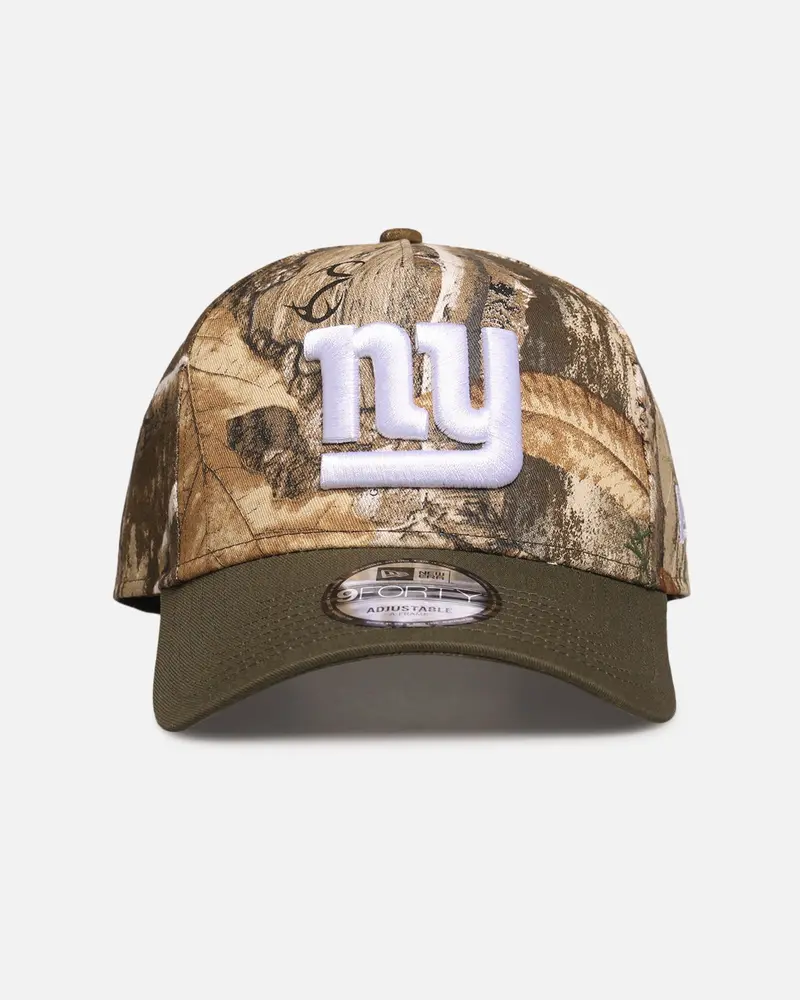 New Era New York Giants 'Nfl Season Kick Off' 9Forty A-Frame Snapback Realtree/Olive 1