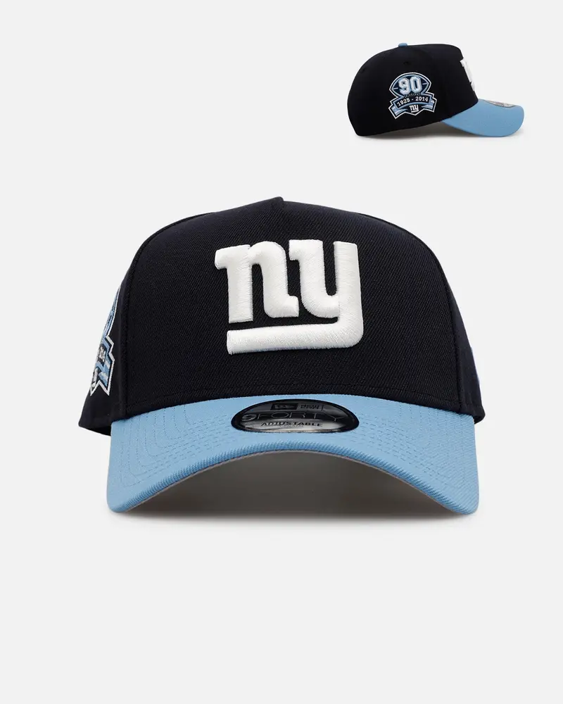 New Era New York Giants 'Ocean' 9Forty A-Frame Snapback Navy/Sky Blue 1