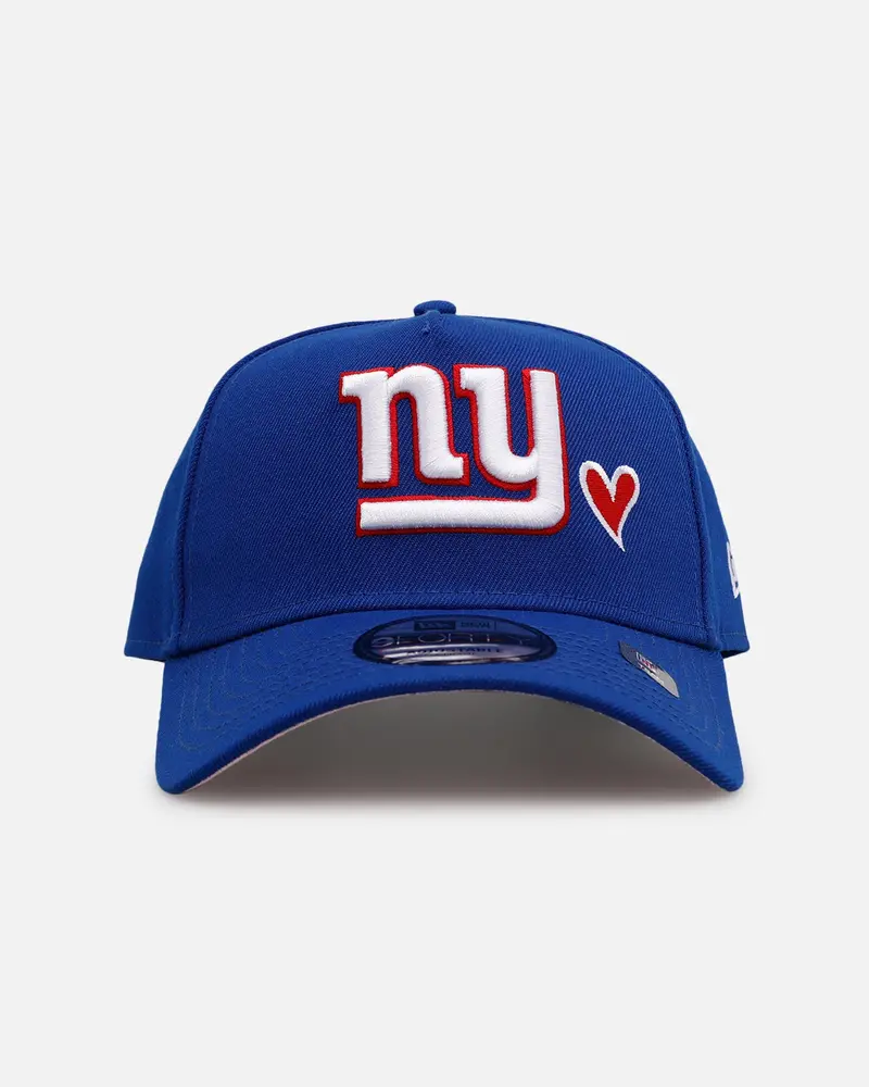 New Era New York Giants 'Team Color Hearts' 9Forty A-Frame Snapback Official Team Color 1
