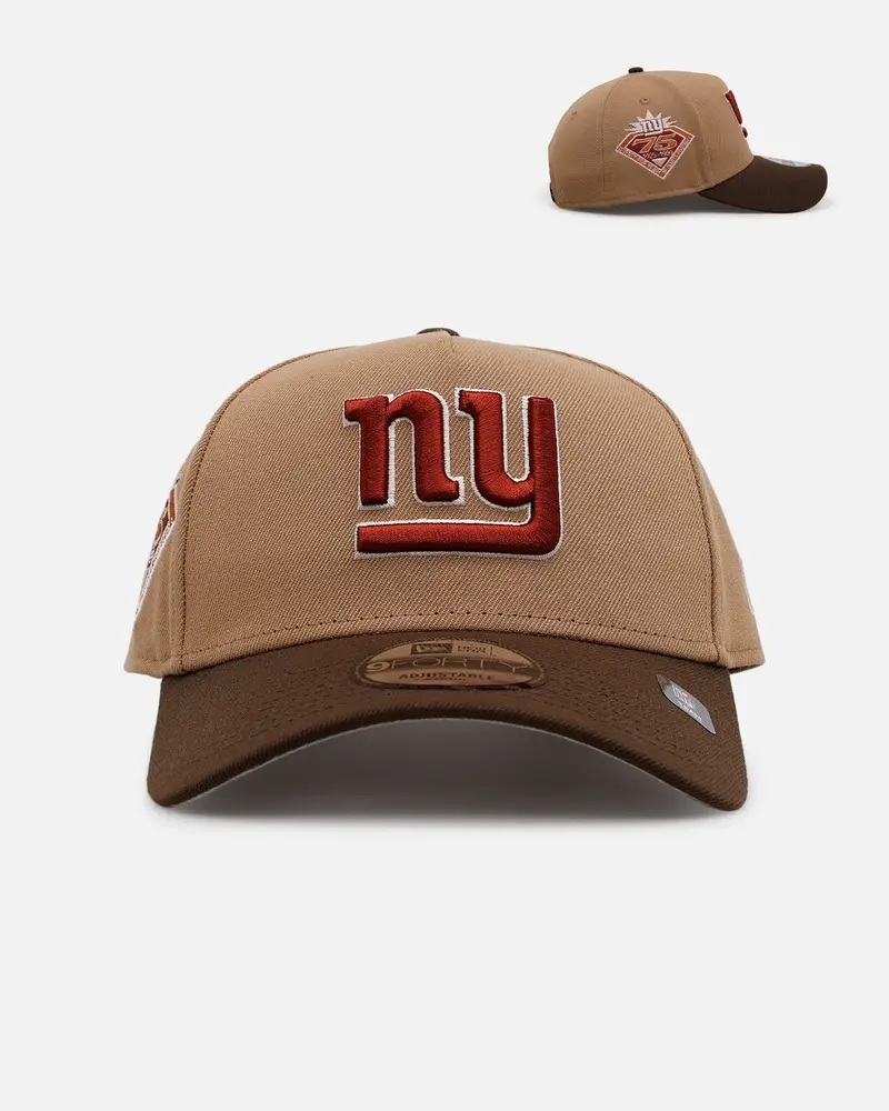 New Era New York Giants 'Thanksgiving Football' 9Forty A-Frame Snapback Khaki 1