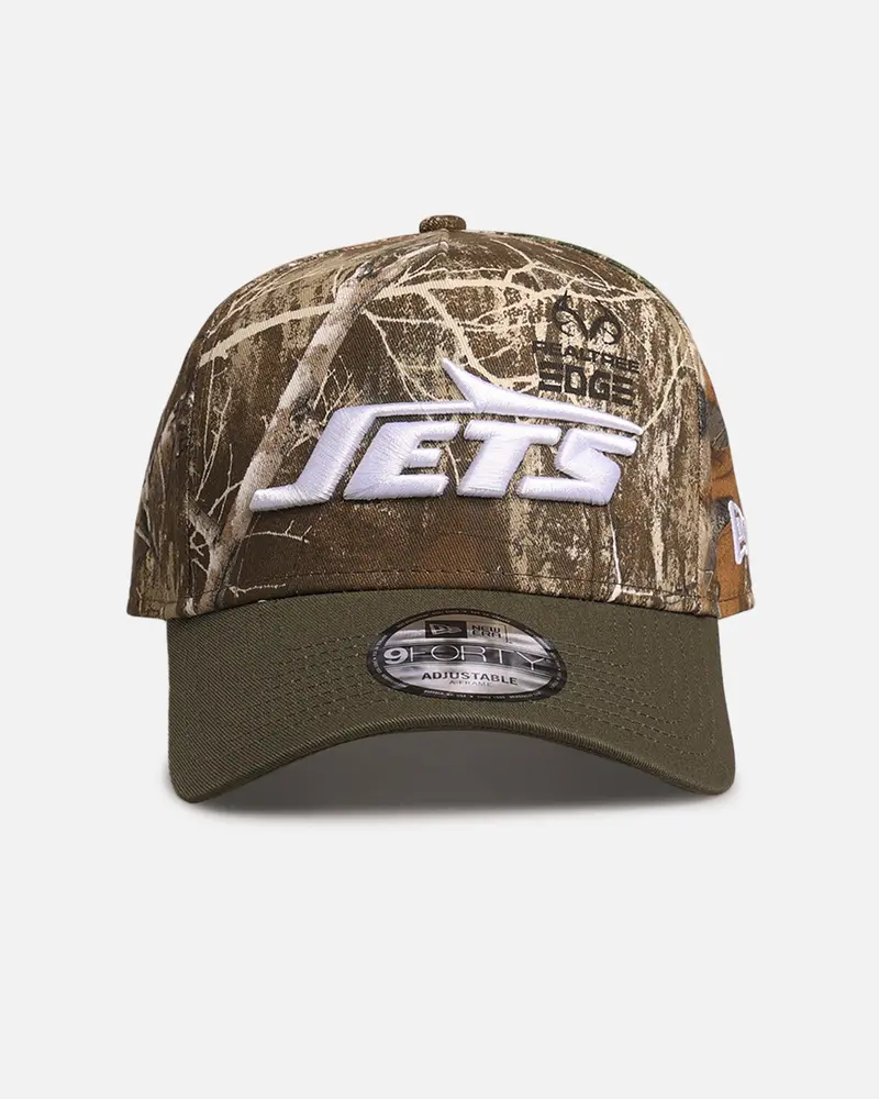 New Era New York Jets 'Nfl Season Kick Off' 9Forty A-Frame Snapback Realtree/Olive 1