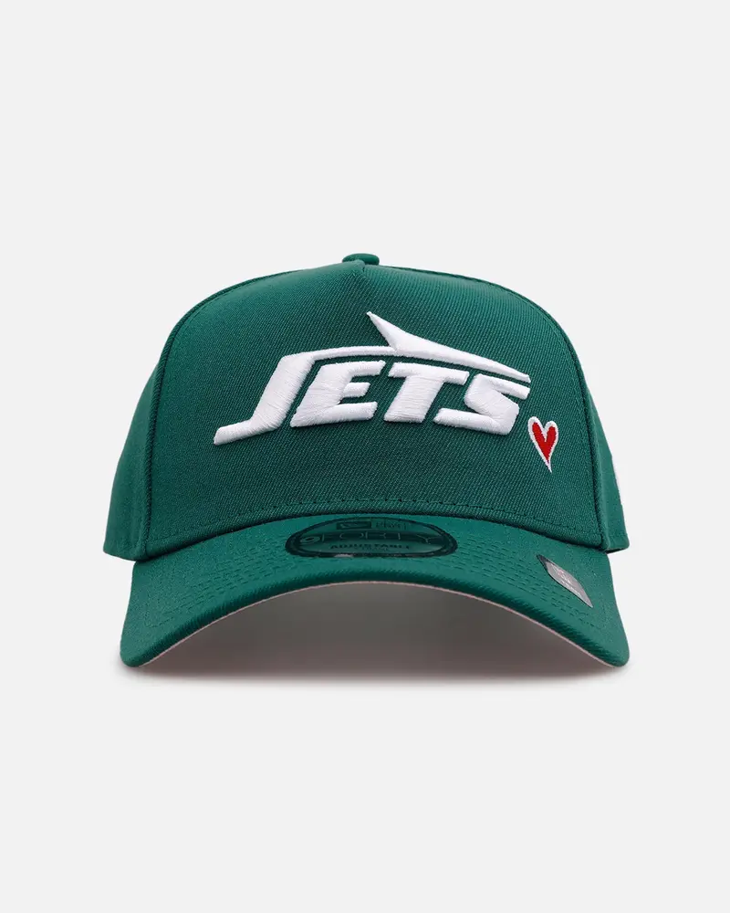 New Era New York Jets 'Team Color Hearts' 9Forty A-Frame Snapback Official Team Color 1