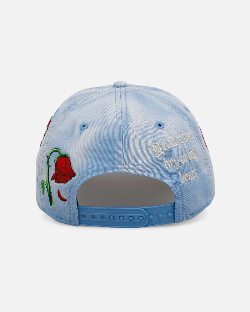 New Era New York Knicks 'Hopeless Romantic' 9Forty A-Frame Snapback Sky Blue 2