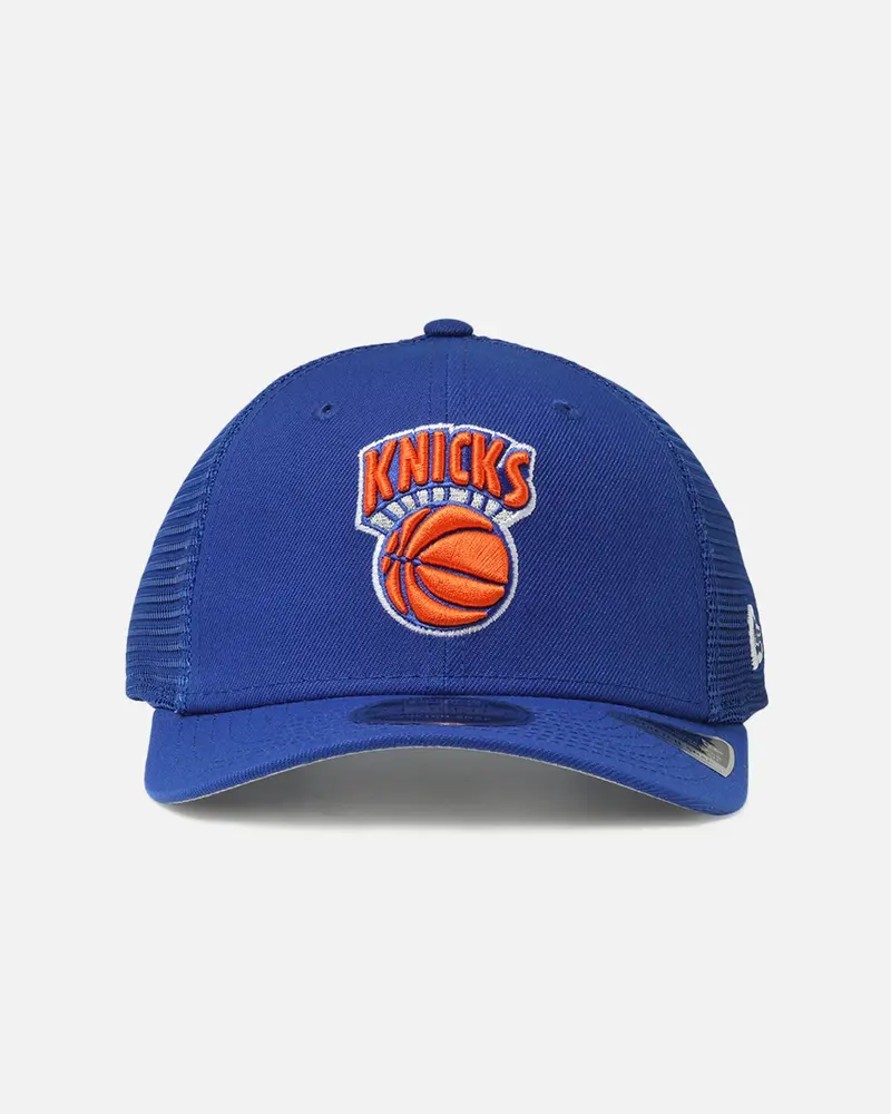 New Era New York Knicks 'Hwc' 9Seventy Trucker Stretch Snapback Medium Blue 1
