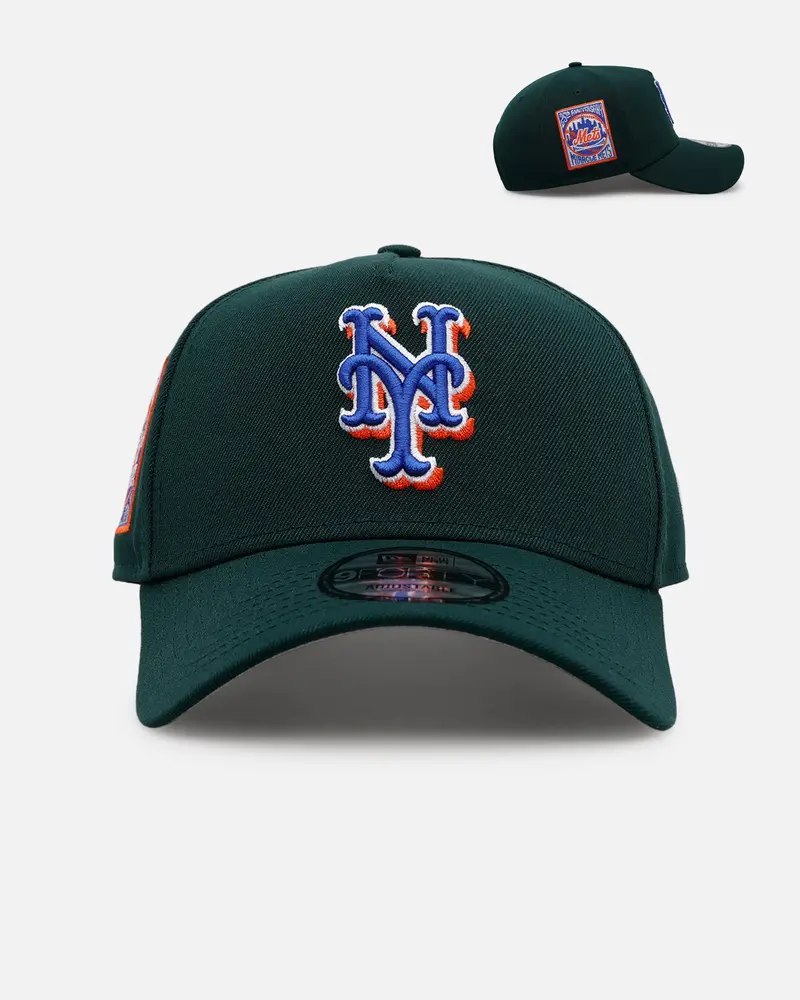 New Era New York Mets 'Evergreen' 9Forty A-Frame Snapback Dark Green 1