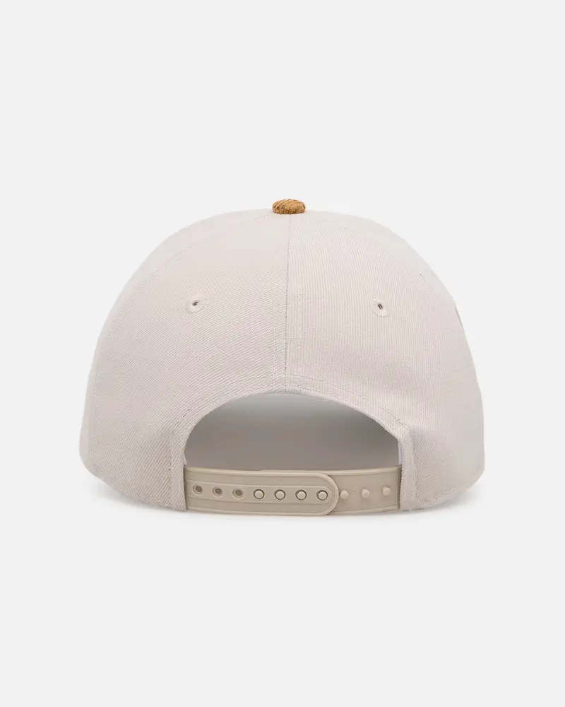New Era New York Mets 'Honey Pot' 9Forty A-Frame Snapback Stone/Wheat 2