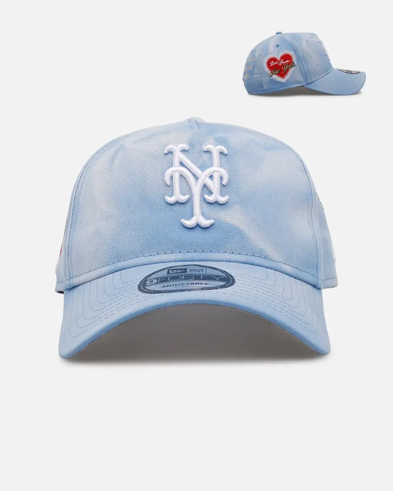 New Era New York Mets 'Hopeless Romantic' 9Forty A-Frame Snapback Sky Blue 1