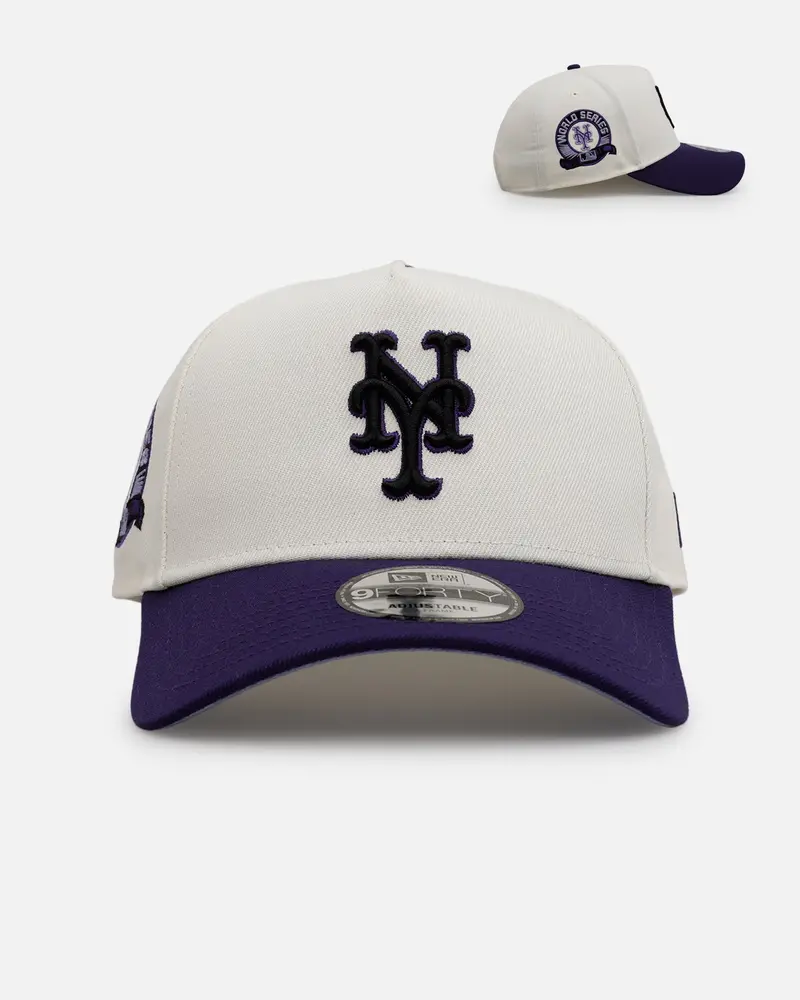 New Era New York Mets 'Purple Haze 2.0' 9Forty A-Frame Snapback Chrome/Purple 1