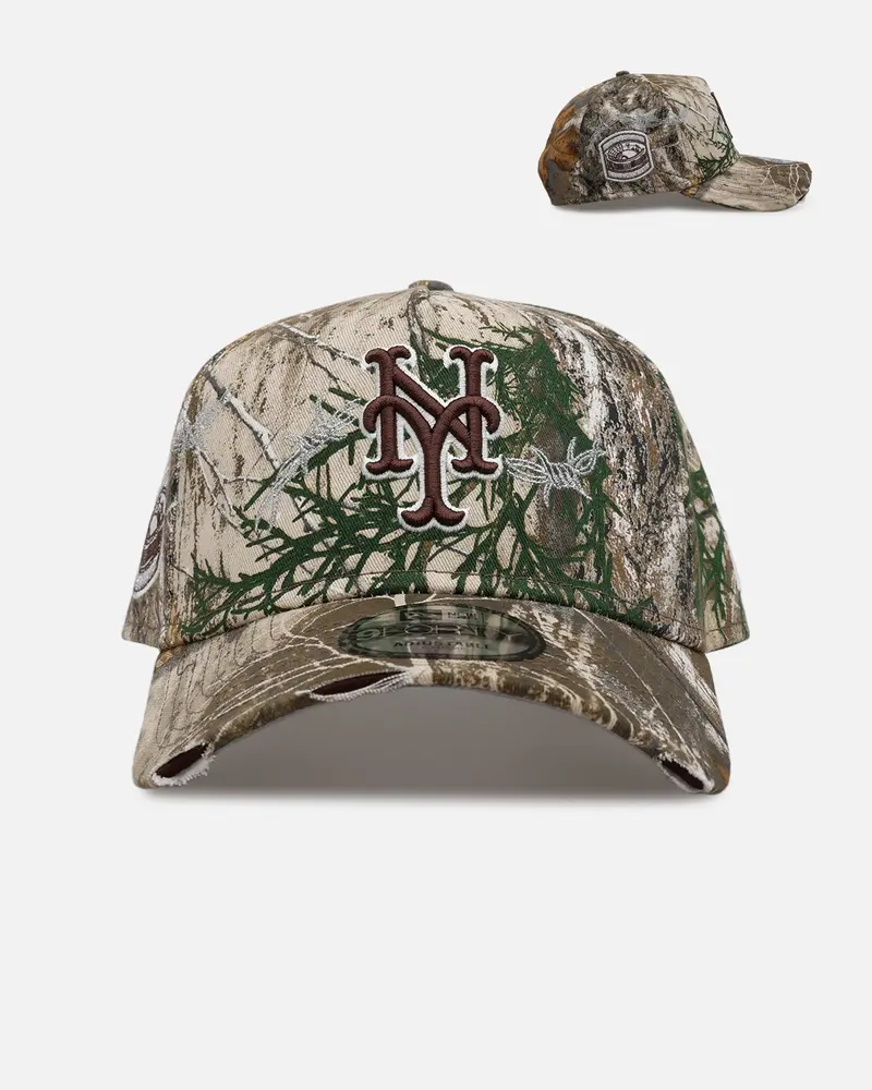 New Era New York Mets 'Realtree Grit 3.0' 9Forty A-Frame Snapback Realtree Edge 1