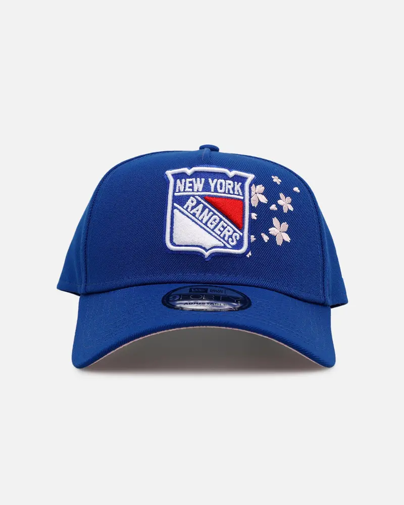 New Era New York Rangers 'Cherry Blossoms' 9Forty A-Frame Snapback Official Team Color 1