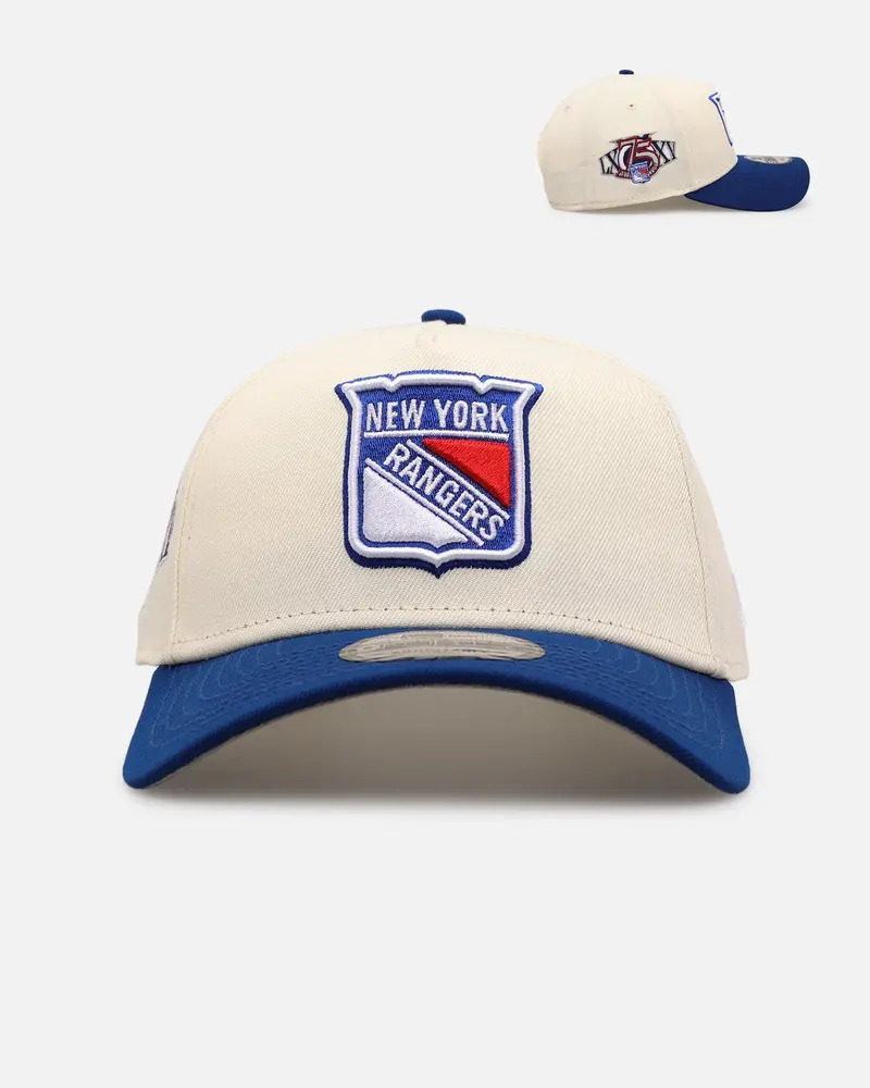 New Era New York Rangers 'Team Color Visor' 9Forty A-Frame Snapback Chrome/Official Team Color 1