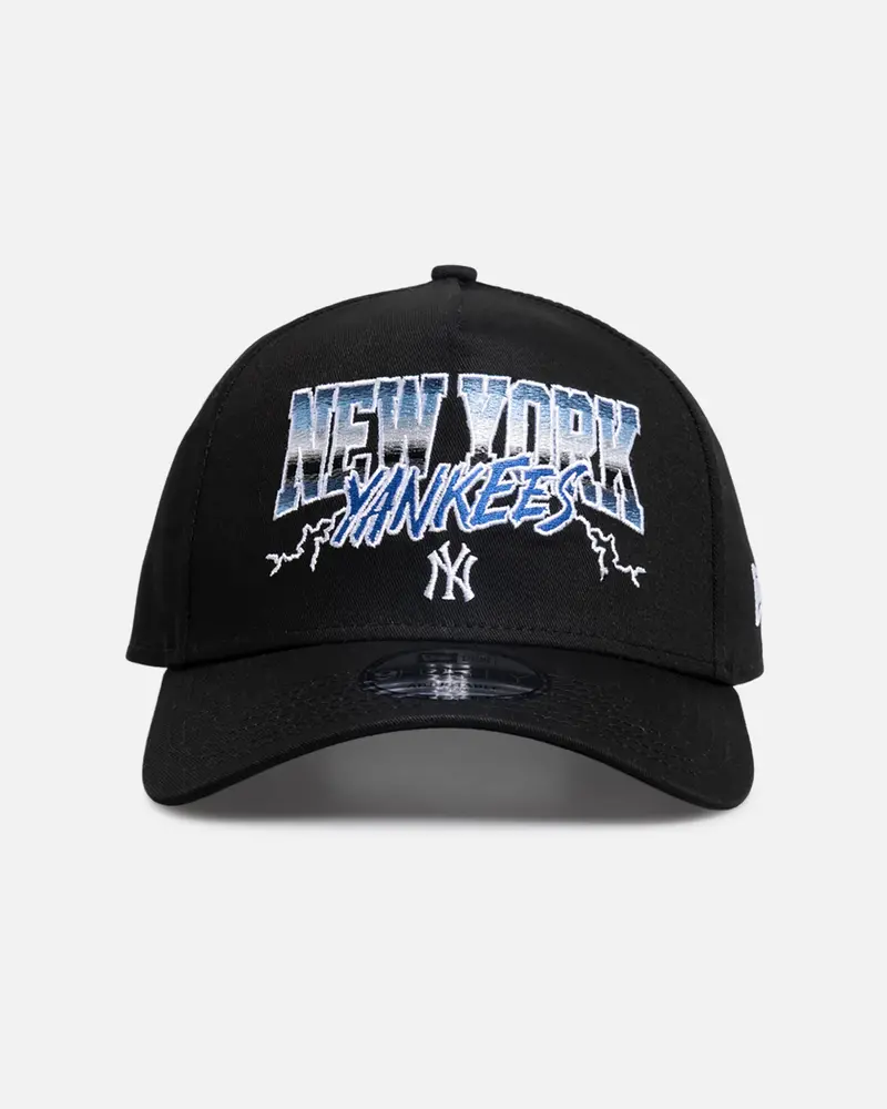 New Era New York Yankees 'Band Arch' 9Forty A-Frame Snapback Black/Official Team Color 1