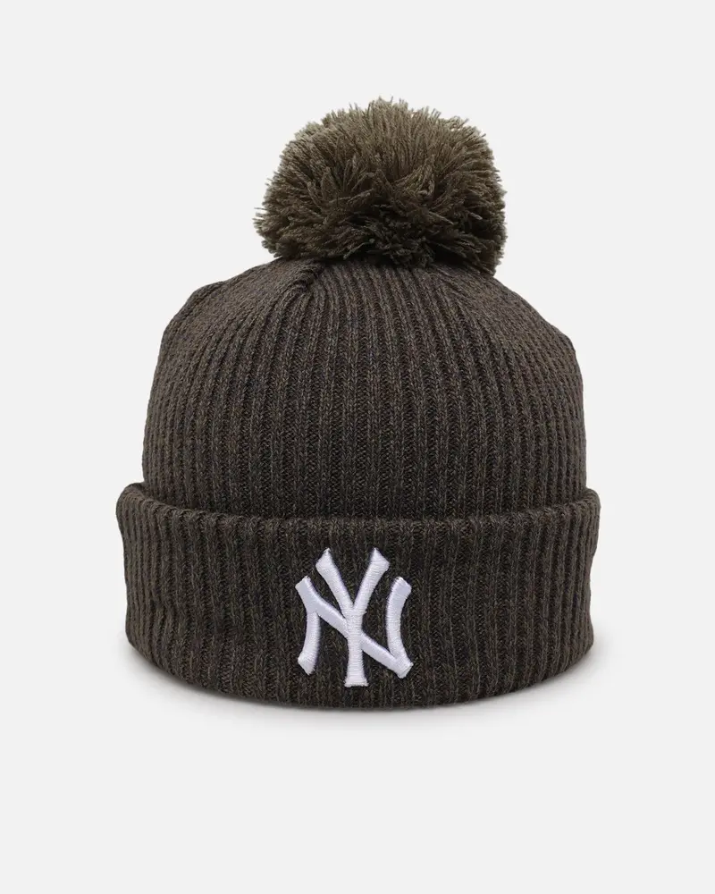 New Era New York Yankees Beanie New Olive 1
