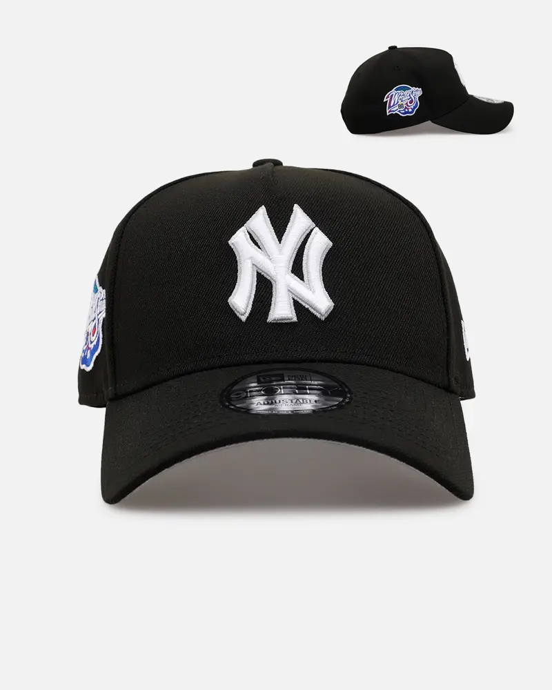 New Era New York Yankees 'Black And Team Color' 9Forty A-Frame Snapback Black/Official Team Color 1