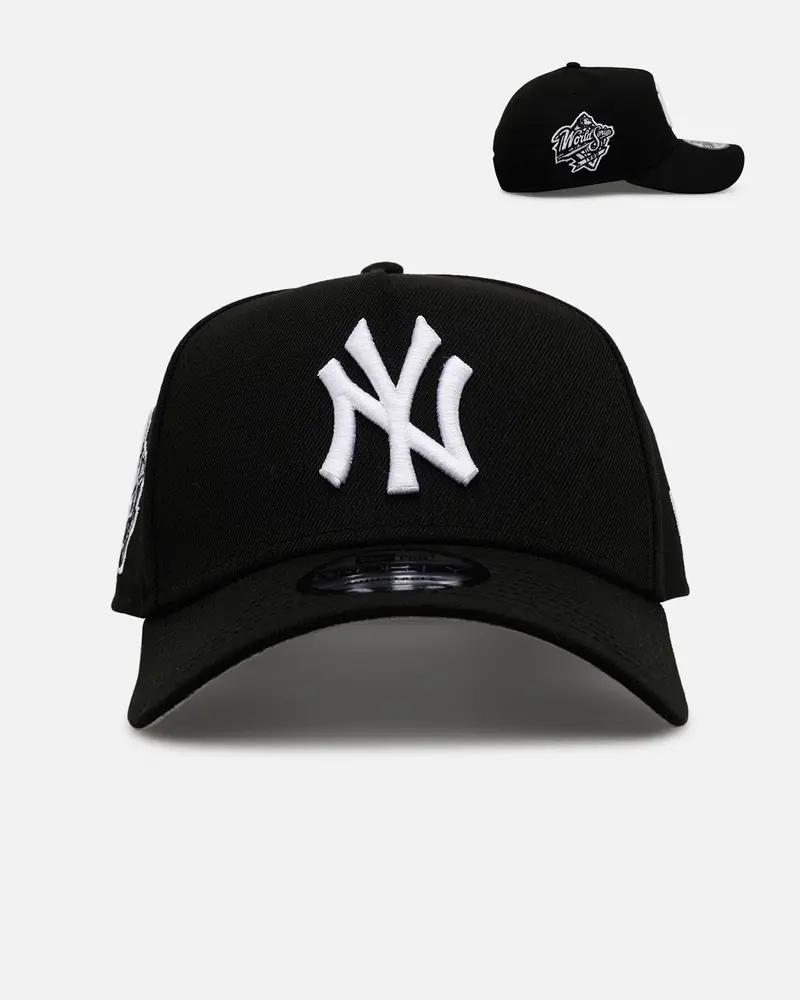 New Era New York Yankees 'Black And White' 9Forty A-Frame Snapback Black/White 1