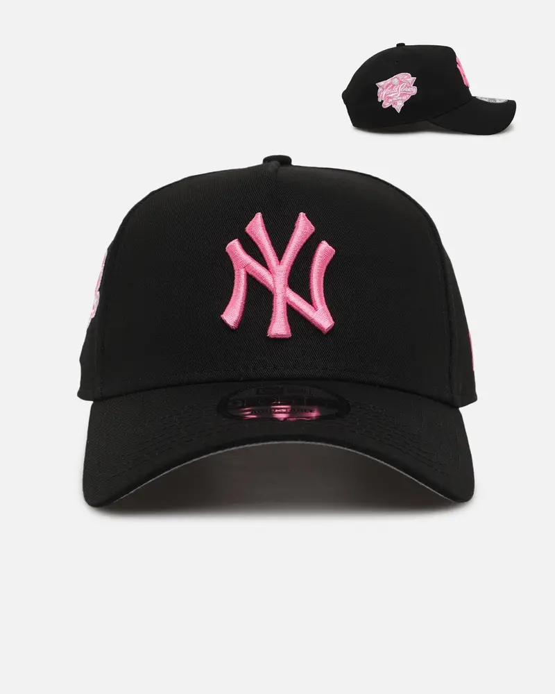 New Era New York Yankees 'Black Pink' 9Forty A-Frame Snapback Black/Pink 1