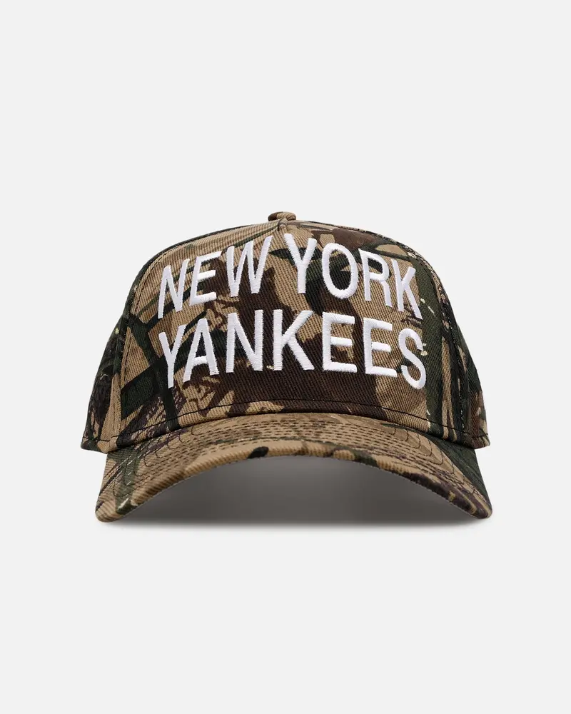 New Era New York Yankees 'Bold' 9Forty A-Frame Strapback Camo 1