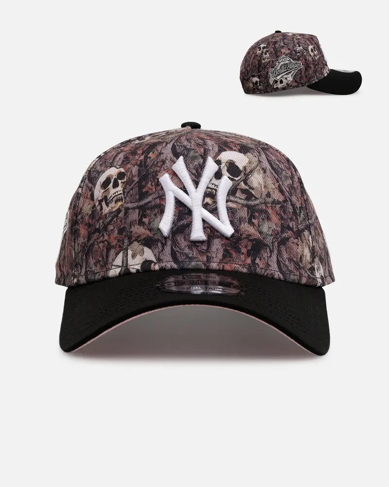 New Era New York Yankees 'Camo Skulls' 9Forty A-Frame Snapback Camo 1