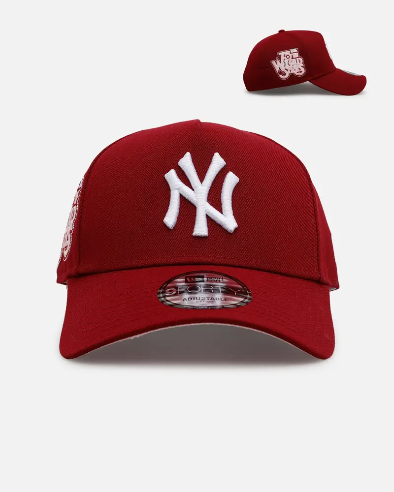 New Era New York Yankees 'Candy Apple' 9Forty A-Frame Snapback Cardinal 1