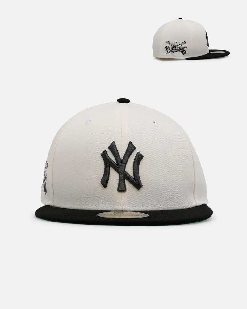 New Era New York Yankees 'Chrome Black Metallic' 59Fifty Fitted Chrome/Black 1
