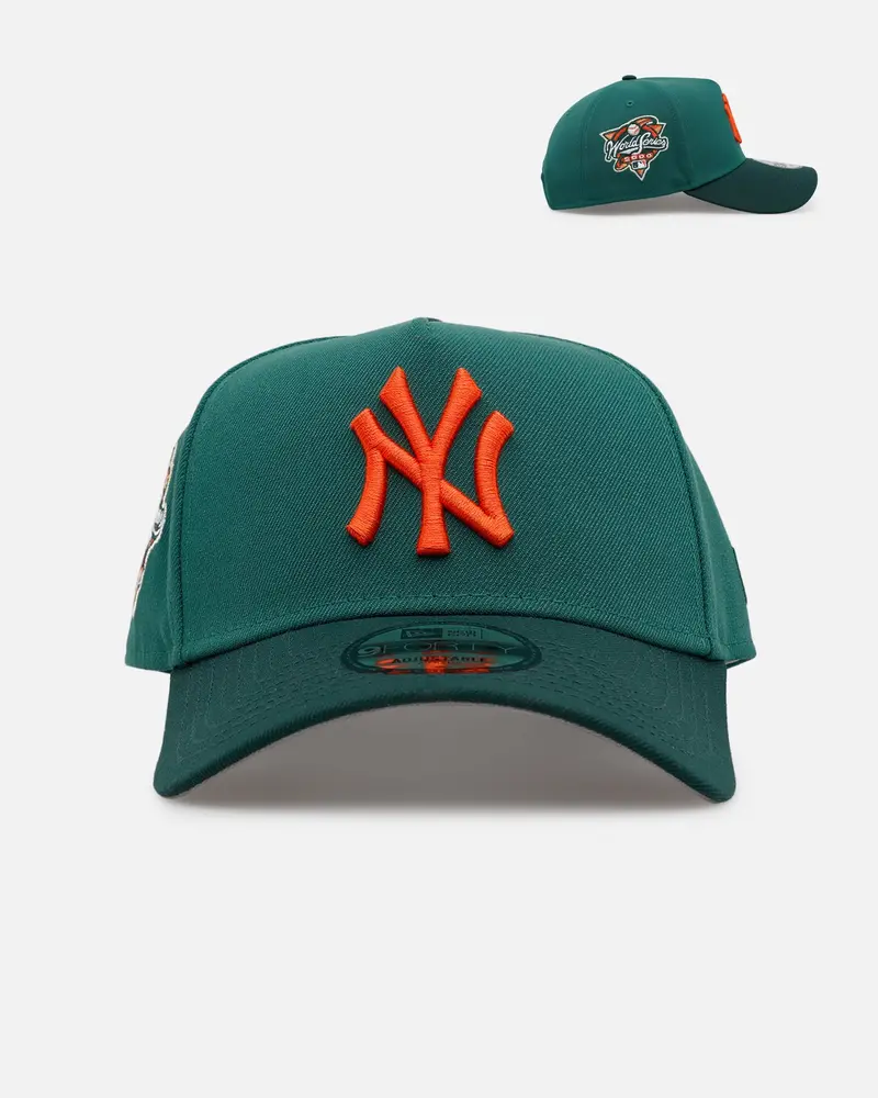 New Era New York Yankees 'Citrus 2.0' 9Forty A-Frame Snapback Dark Green/Orange 1