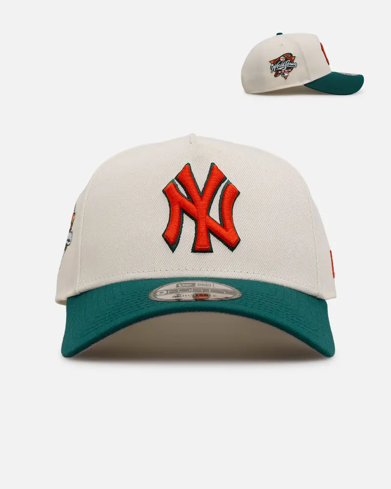 New Era New York Yankees 'Citrus' 9Forty A-Frame Snapback Chrome/Green/Orange 1