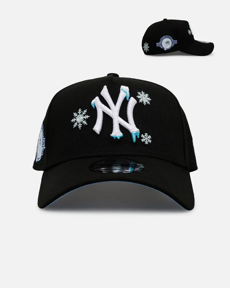 New Era New York Yankees 'Cold As Ice' 9Forty A-Frame Snapback Black 1