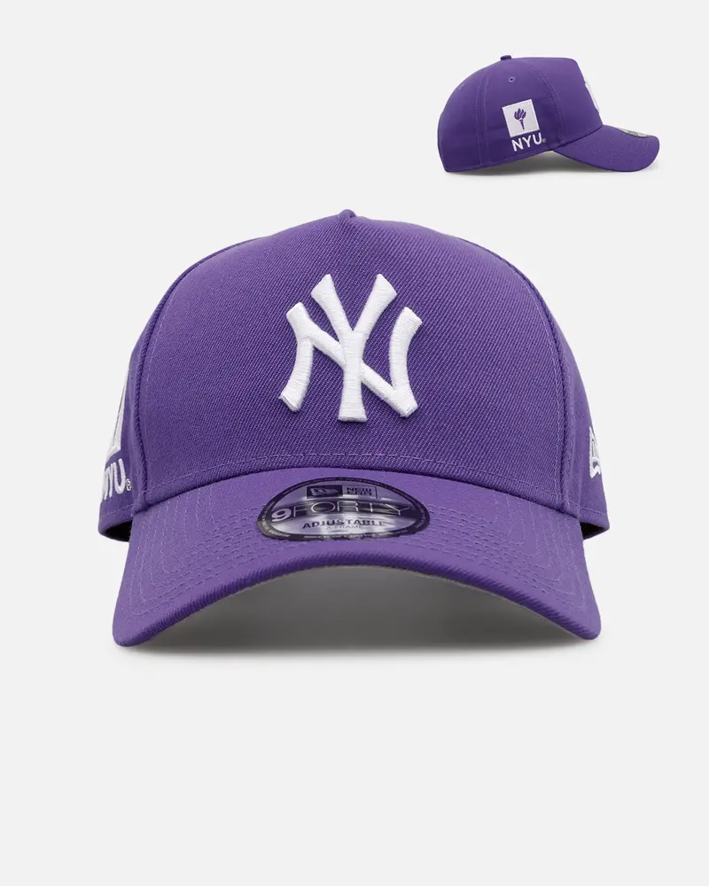 New Era New York Yankees 'College Crossover' Nyu 9Forty A-Frame Snapback Official Team Color 1