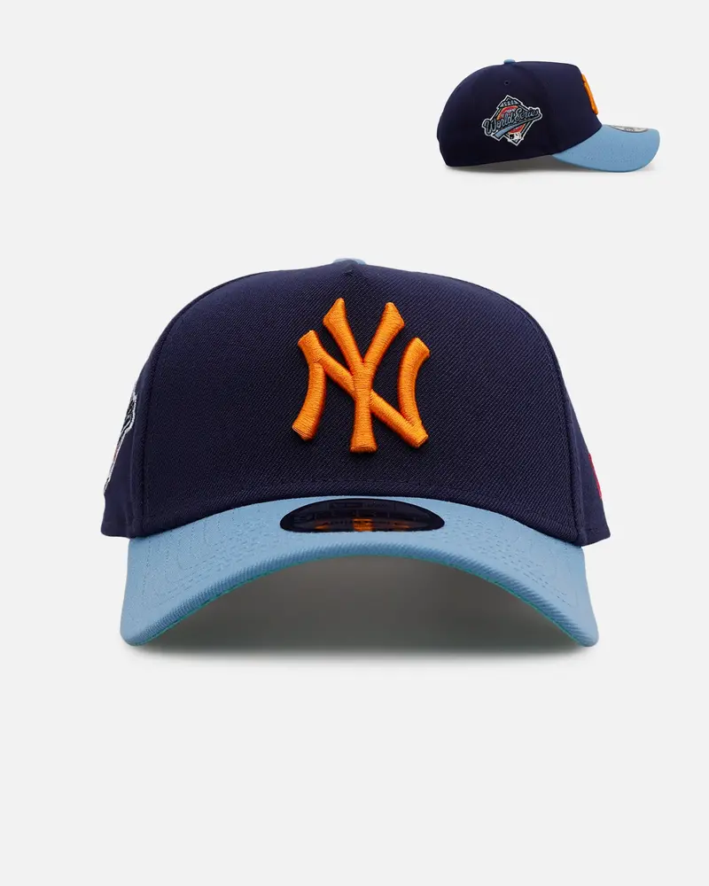New Era New York Yankees 'Coral' 9Forty A-Frame Snapback Navy/Sky 1