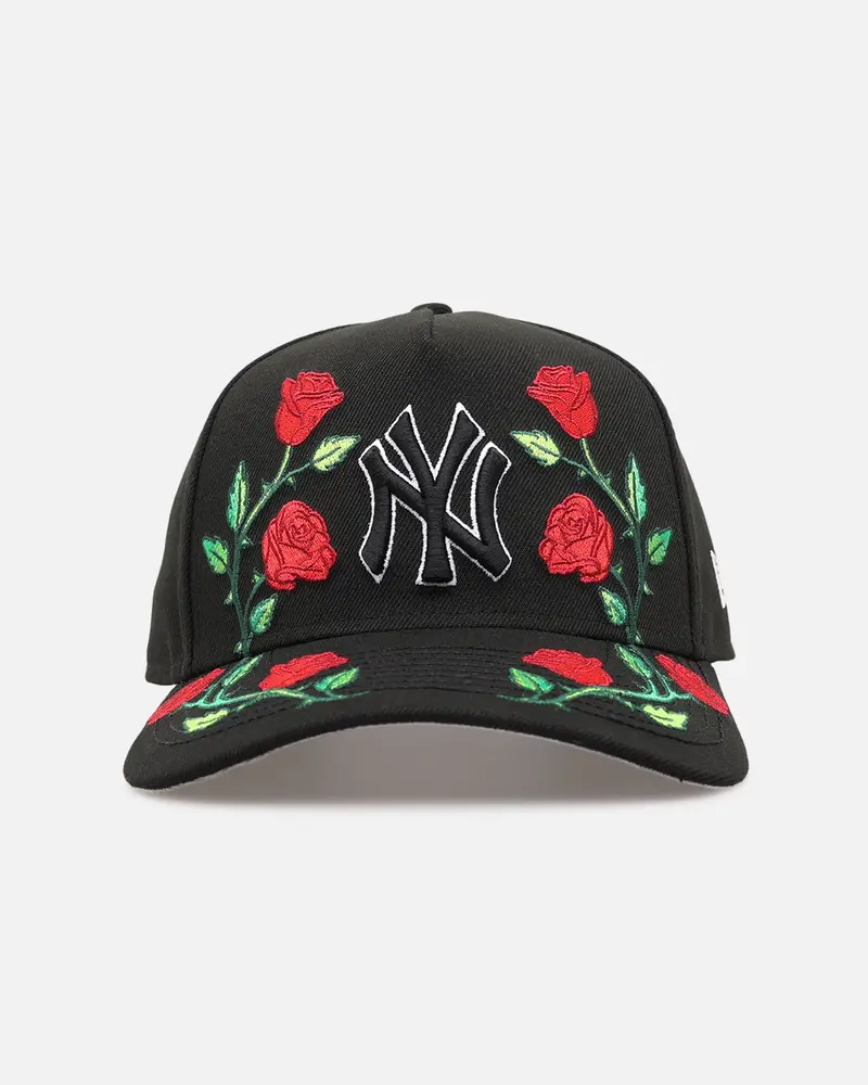 New Era New York Yankees 'Garden' 9Forty A-Frame Snapback Black 1