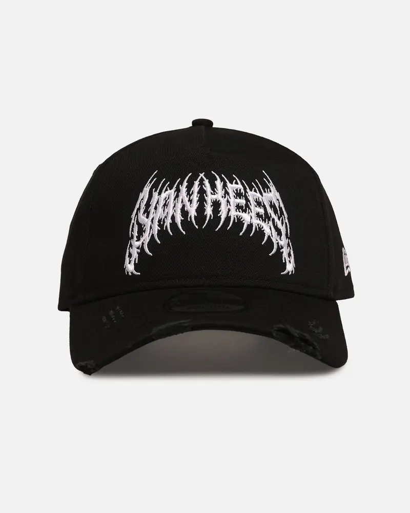 New Era New York Yankees 'Hardcore Arch' 9Forty A-Frame Snapback Black/White 1