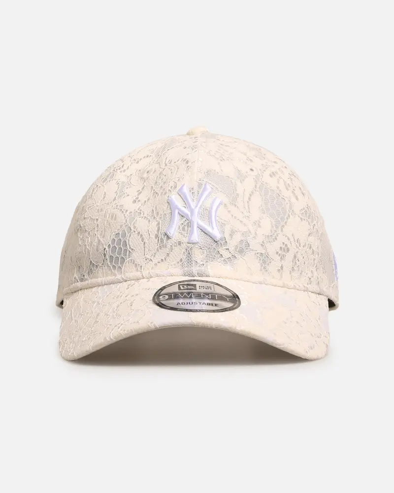 New Era New York Yankees 'Ivory Lace' 9Twenty Strapback Ivory 1