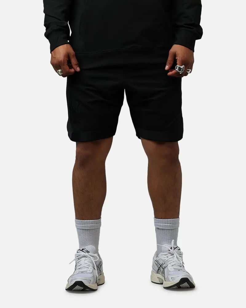 New Era New York Yankees Logo Select Shorts Black/Black 1