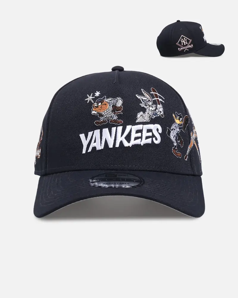New Era New York Yankees 'Looney Tunes' 9Forty A-Frame Snapback Navy 1