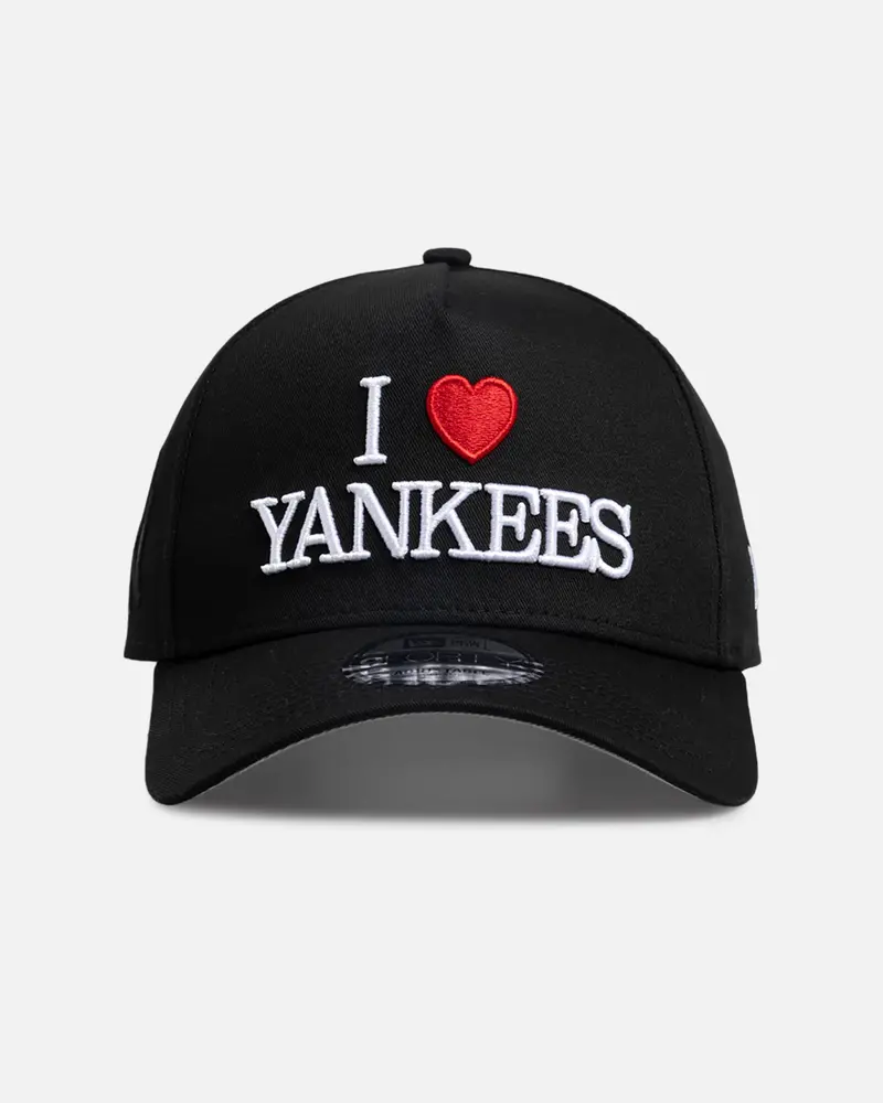 New Era New York Yankees 'Lovers' 9Forty A-Frame Snapback Black 1