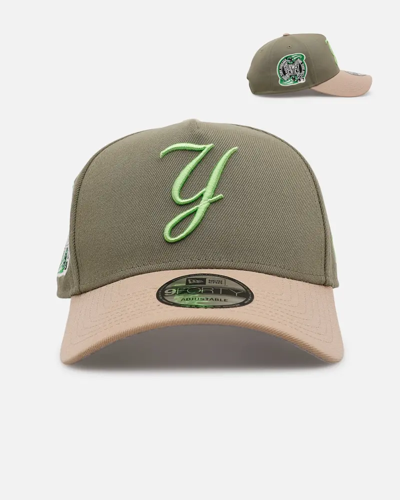 New Era New York Yankees 'May The 4Th' 9Forty A-Frame Snapback Olive 1