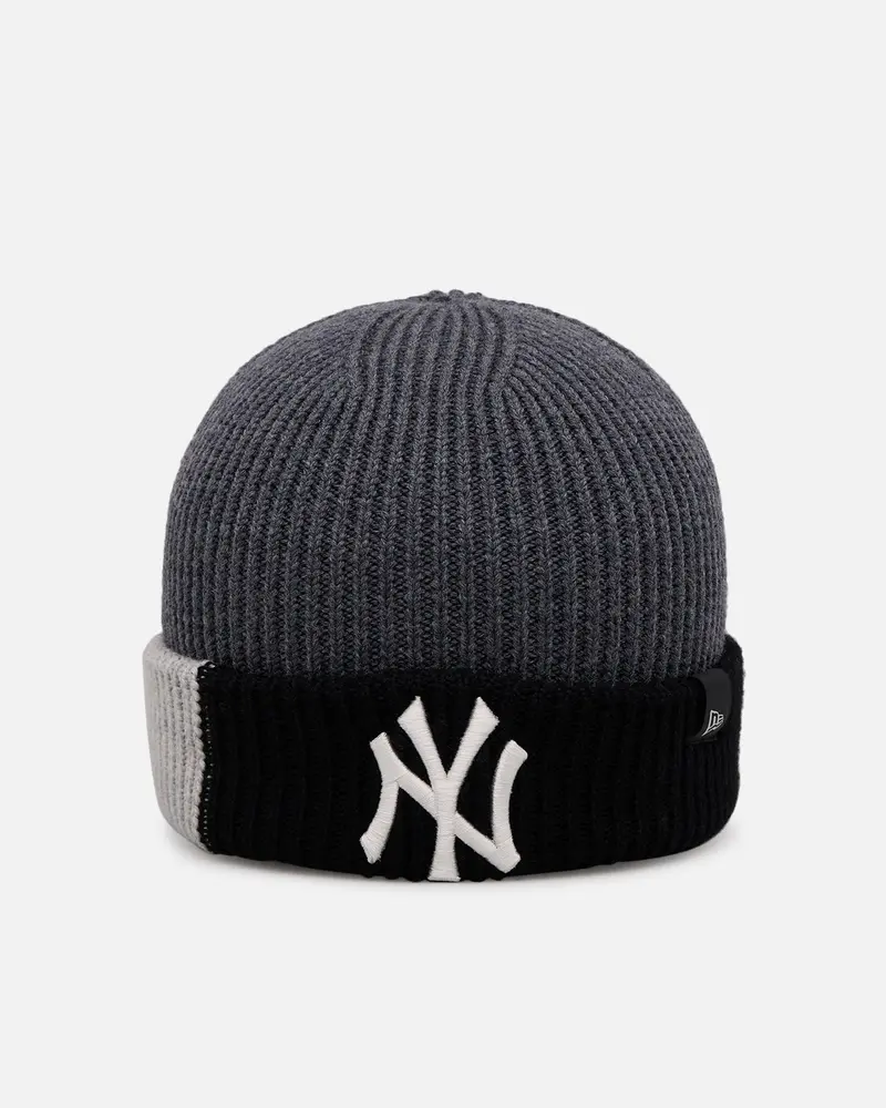 New Era New York Yankees 'Merino Wool' Beanie Black 1
