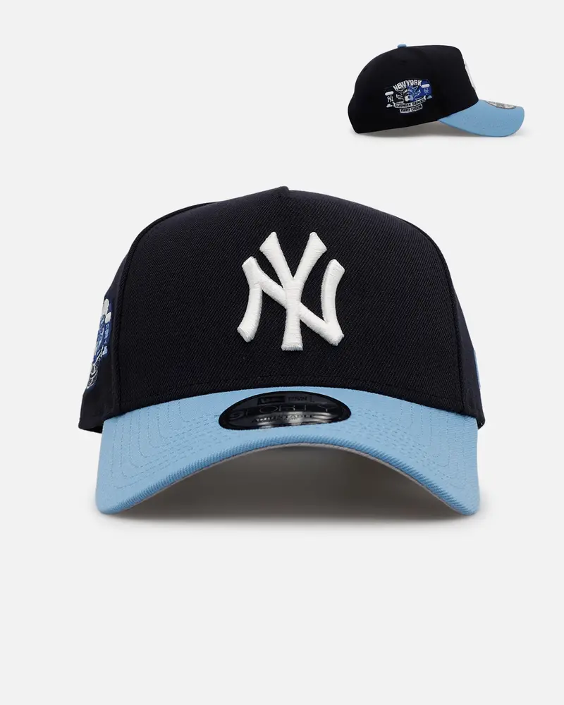New Era New York Yankees 'Ocean' 9Forty A-Frame Snapback Navy/Sky Blue 1